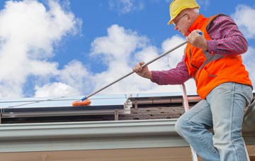 Port Eynon soft wash roof cleaning